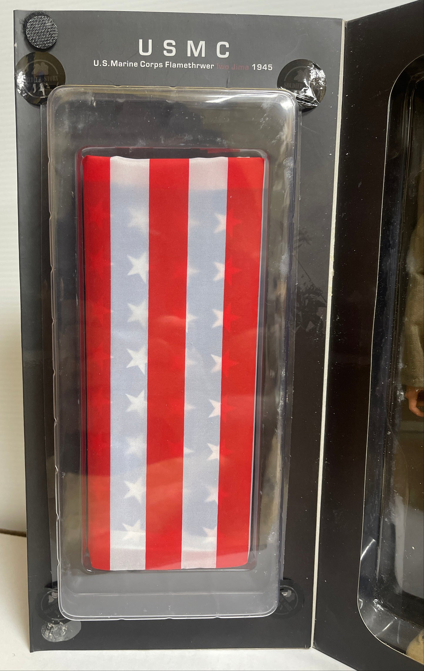 USMC U.S. Marine Corps Flame Thrower IWO JIMA 1945