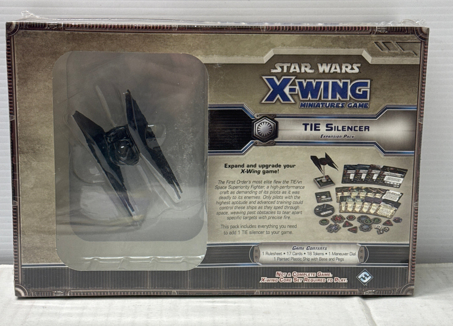 Star Wars: X-Wing TIE Silencer Expansion New SEALED