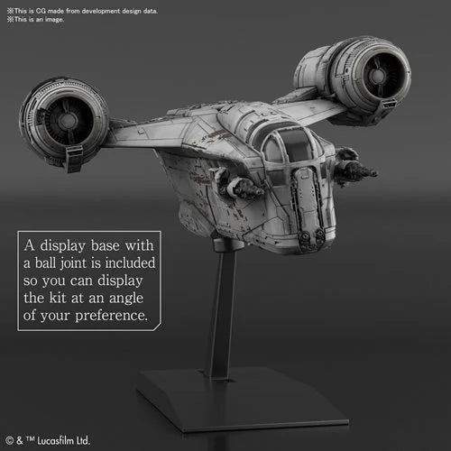 Star Wars: The Mandalorian Razor Crest Vehicle Model Kit