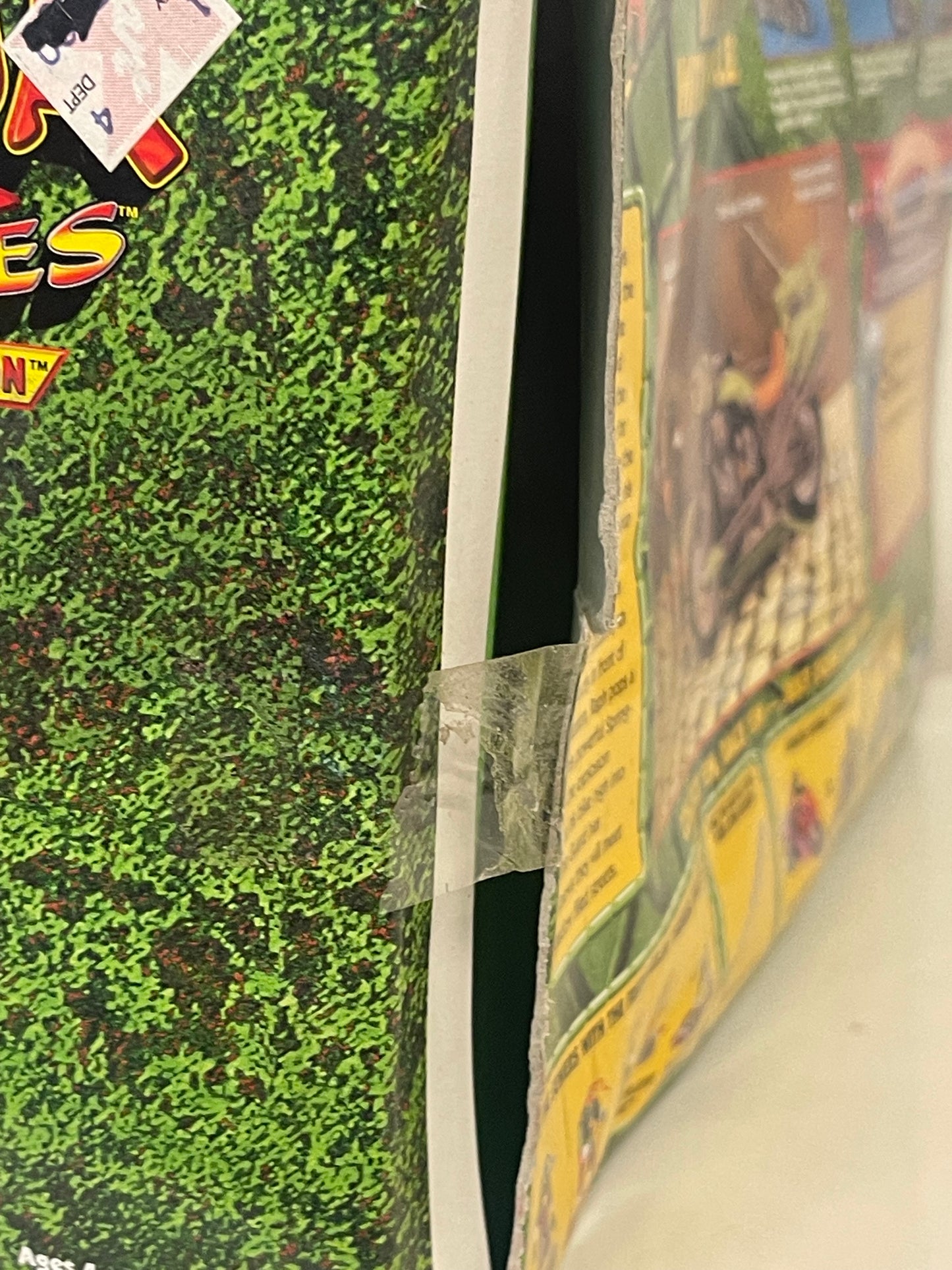 Mutant Ninja Turtles The Next Mutation Bad Boy Biker Raph w/ Street Cycle