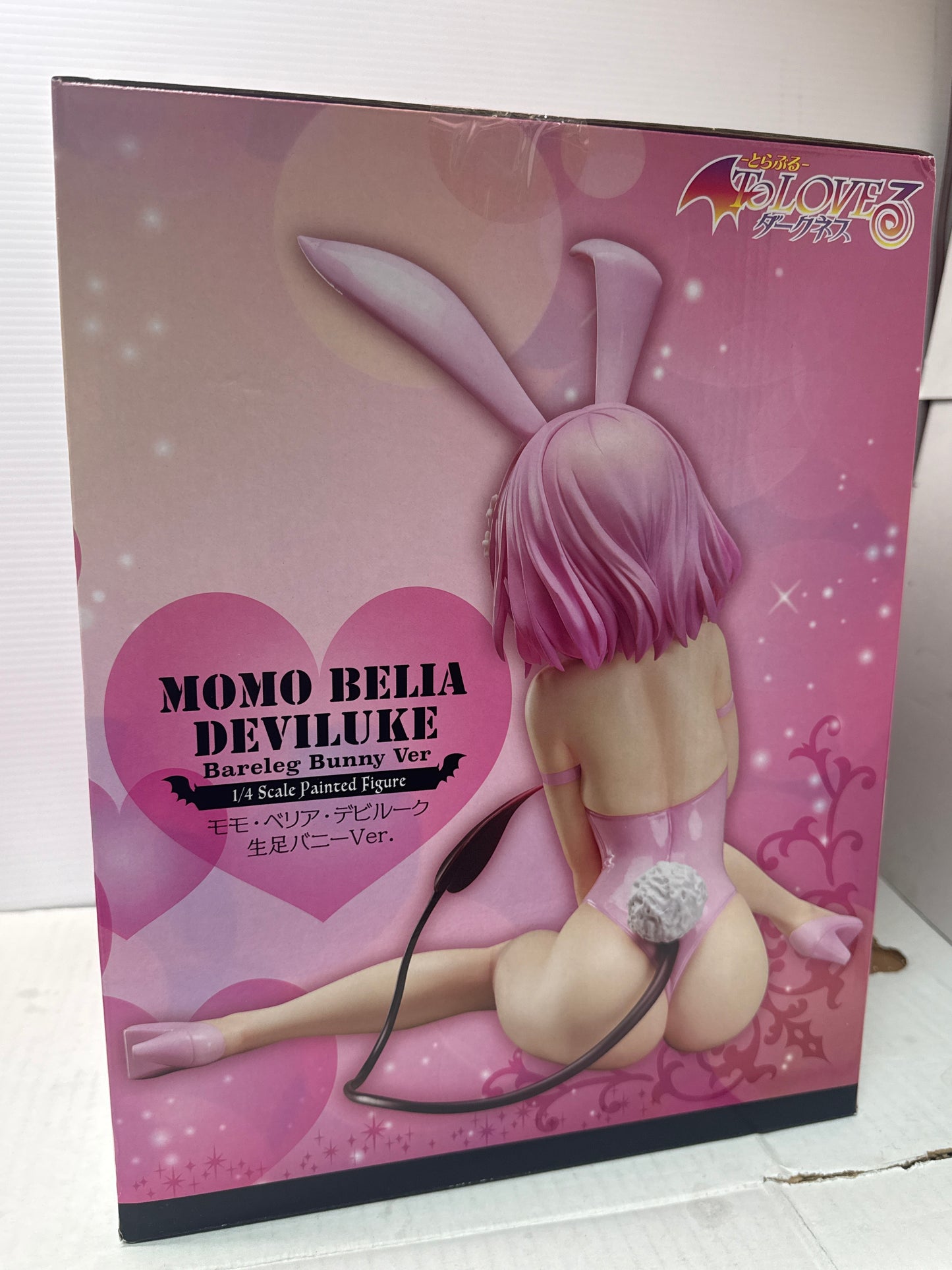 FREEing To Love-Ru Darkness Momo Belia Deviluke 1/4 Bare Leg Bunny Figure  - SEALED