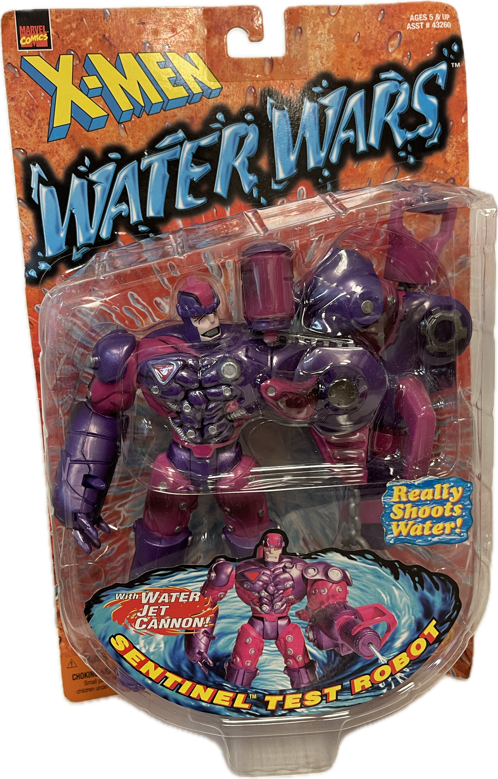 Sentinel Water Wars X-Men Water Wars Sentinel Test Robot – Big Ben's Comix Oasis