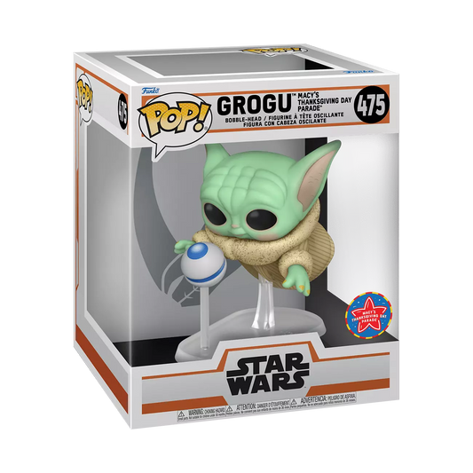 Funko POP! Star Wars The Mandalorian Grogu Macy's Thanksgiving Day Parade #475