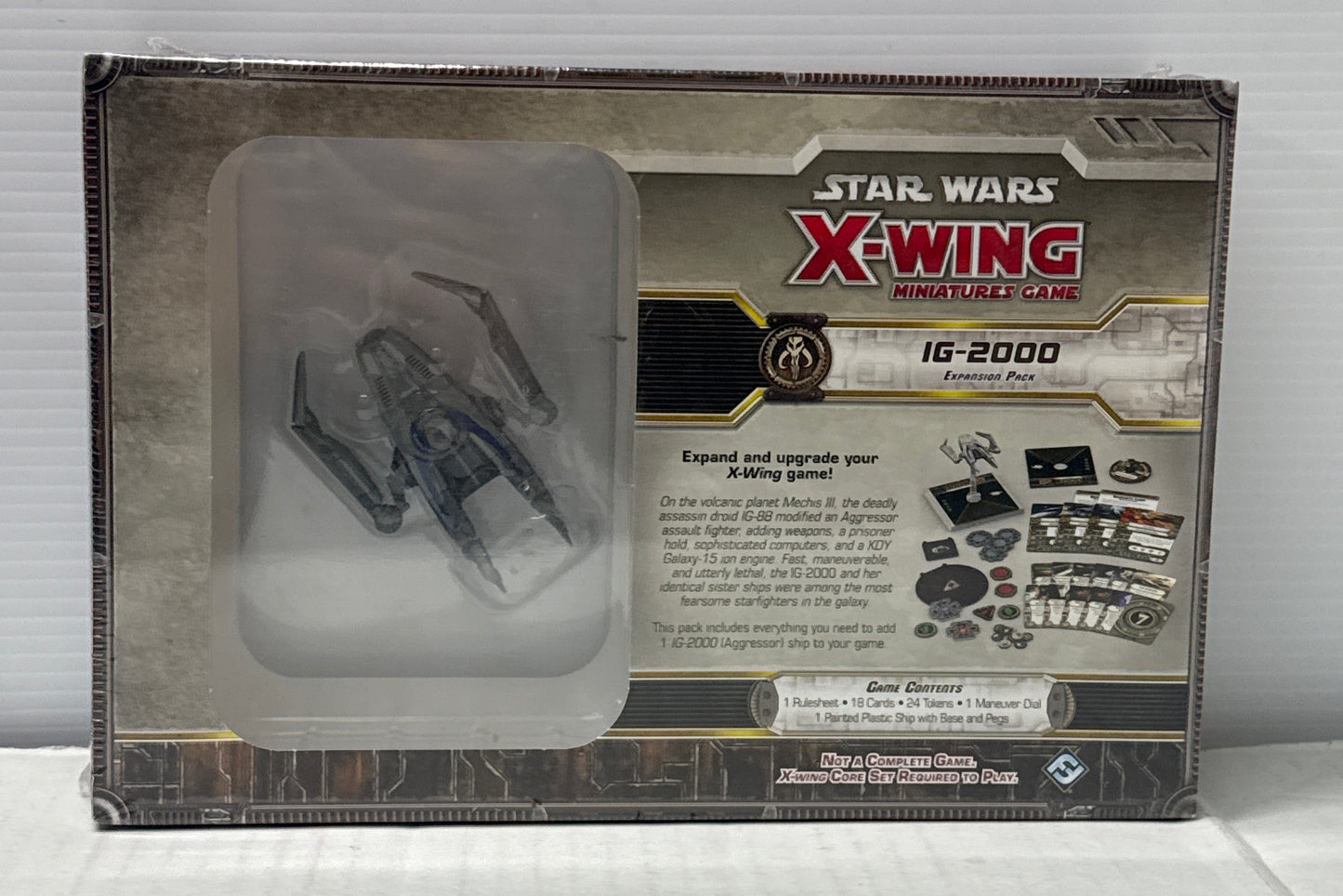 Star Wars X-Wing IG-2000 Expansion Pack SEALED