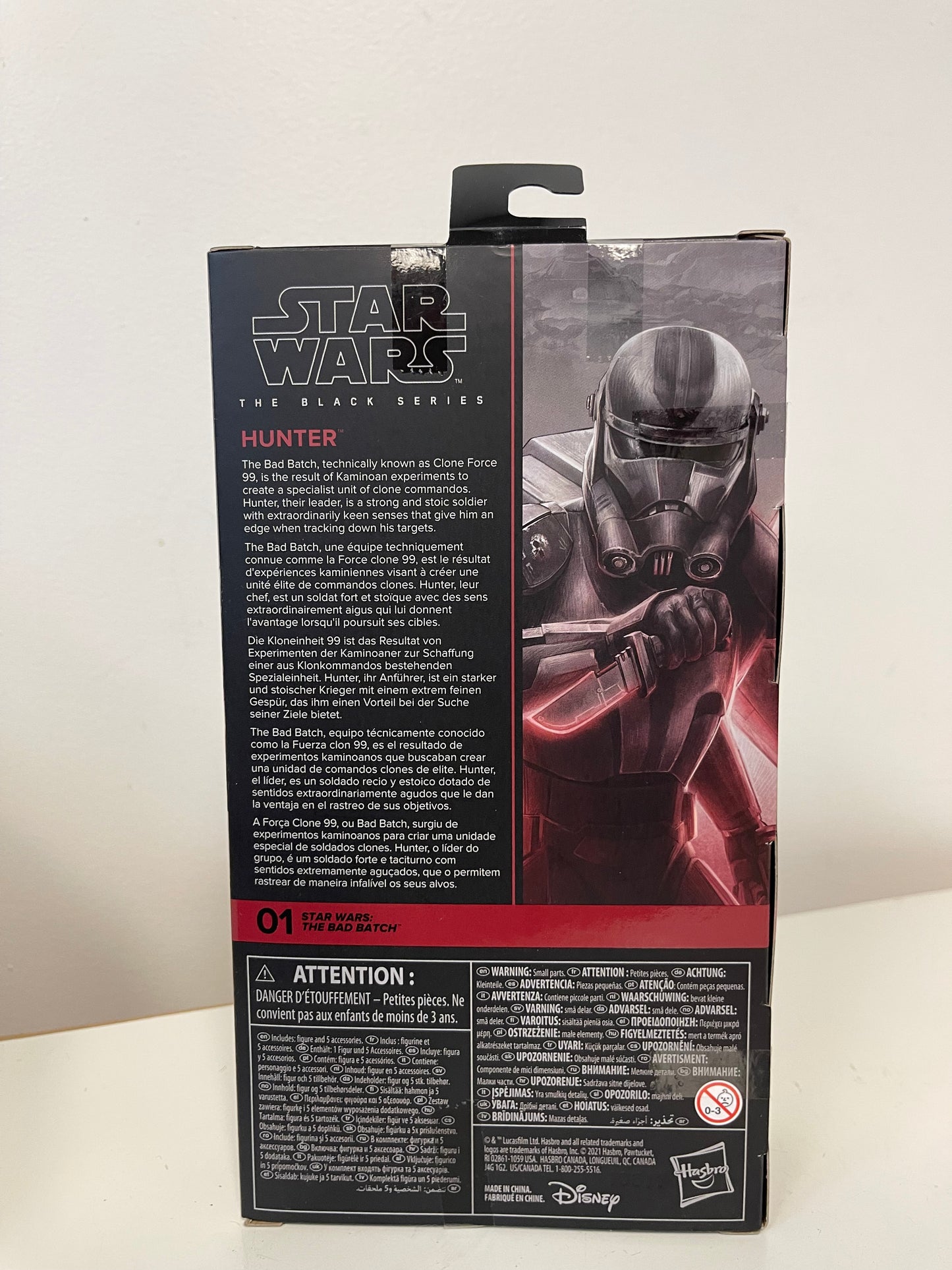 Star Wars The Black Series Bad Batch Clone Hunter 6-Inch Action Figure