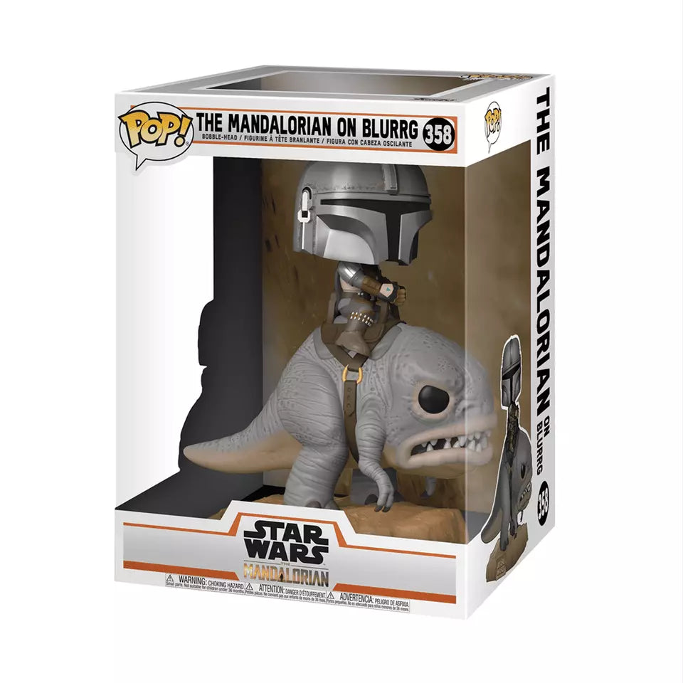 Funko Pop! Deluxe: Star Wars - The Mandalorian on Blurrg #358
