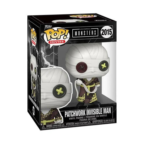 Universal Monsters Invisible Man Patchwork Funko Pop! Vinyl Figure