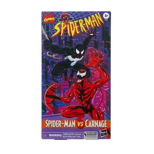 Spider-Man Marvel Legends Spider-Man Symbiote & Carnage