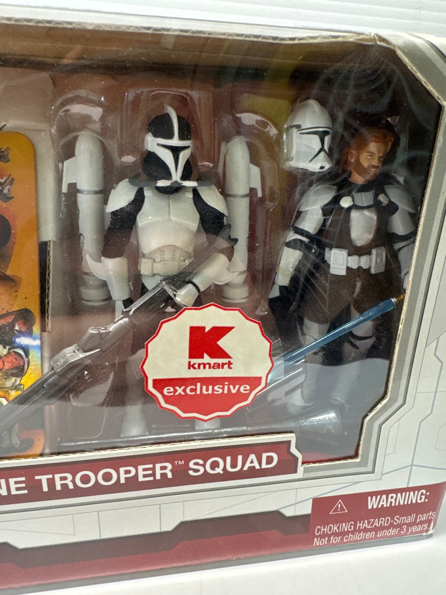 CLONE TROOPER SQUAD BOX SET - STAR WARS LEGACY COLLECTION - K-MART EXCLUSIVE (2009)
