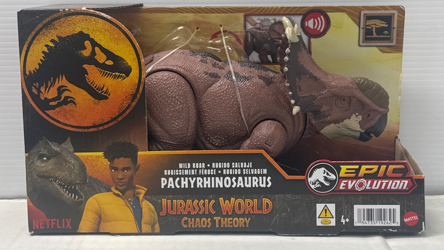 Jurassic World Pachyrhinosaurus Dinosaur Figure Chaos Theory Epic Evolution