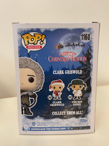 Pop 7BAP Signature Series Christmas Vacation Clark Griswold 1160 Signed Chevy Chase