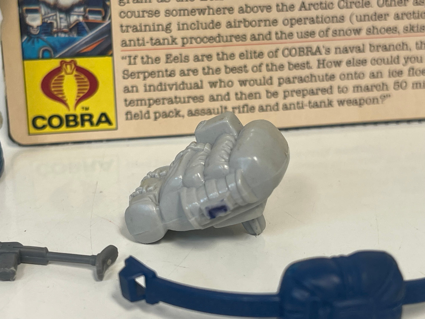GI Joe - Snow Serpent - Action Figure Loose Complete - 1985 - Hasbro