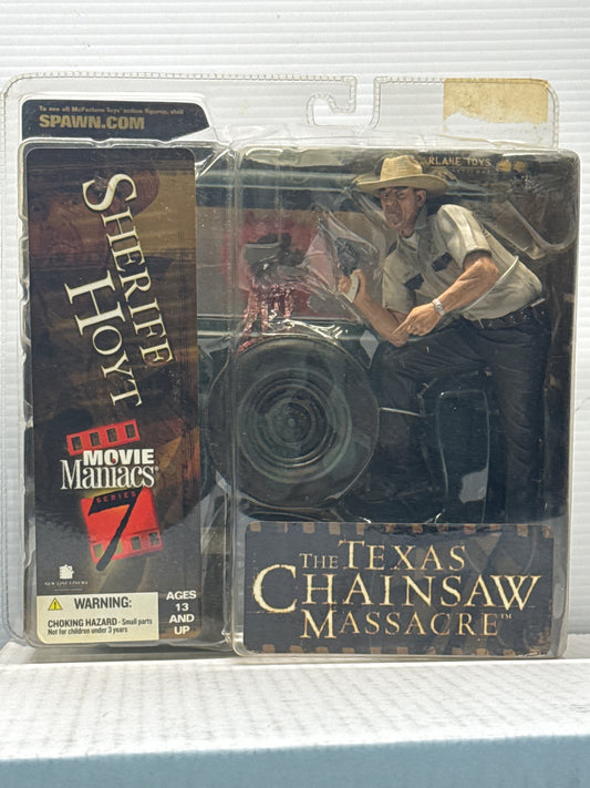 Texas Chainsaw Massacre Sheriff Hoyt Movie Maniacs Series 7