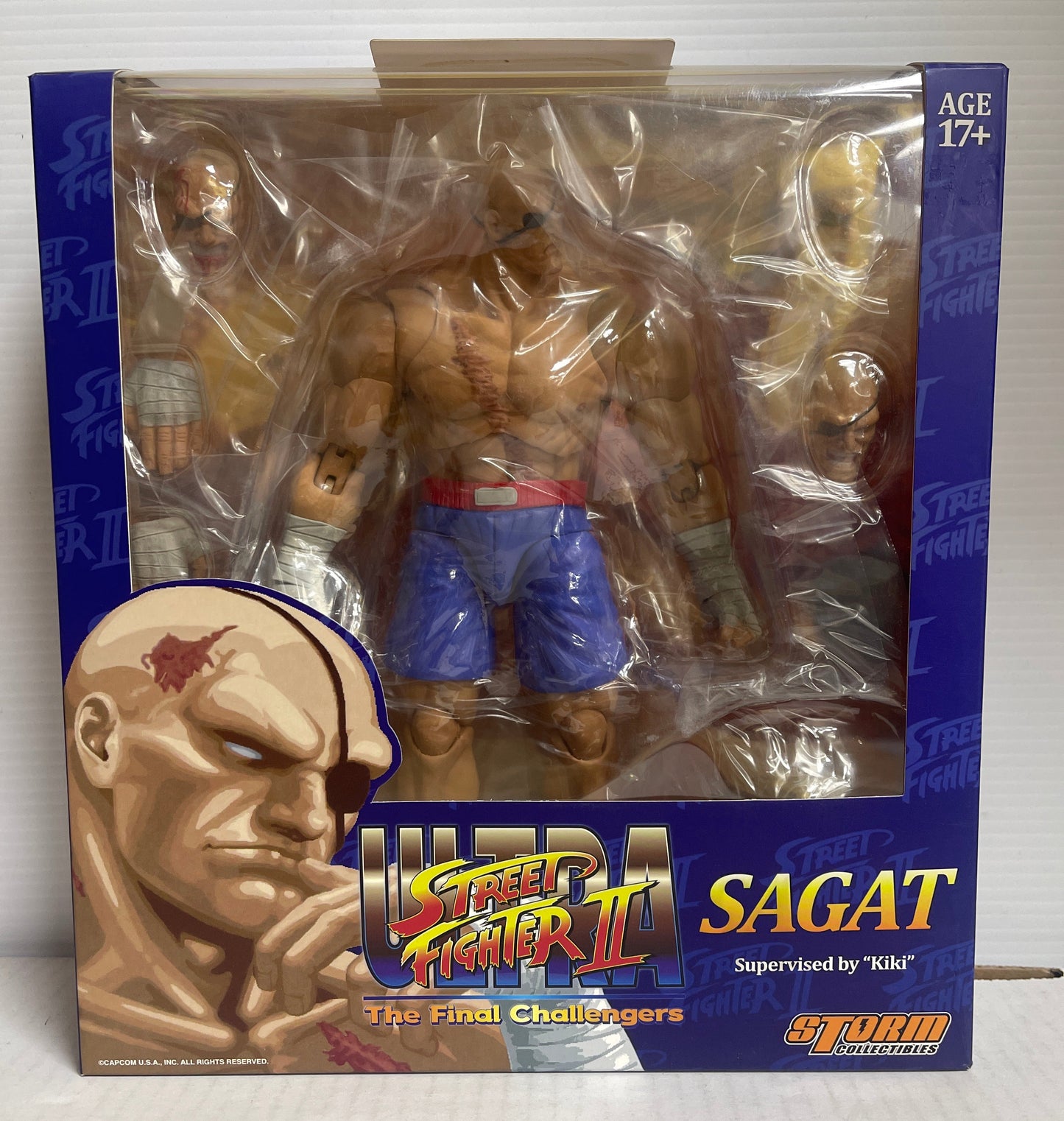 Sagat Storm Collectibles Street Fighter II The Final Challengers  Figure