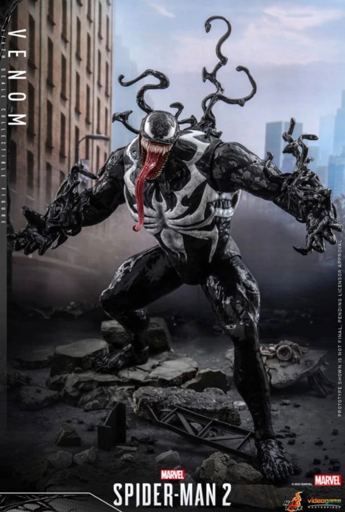 SpiderMan 2 (Video Game 2023) Venom 1:6 Scale Hot Toys Figure VGM59