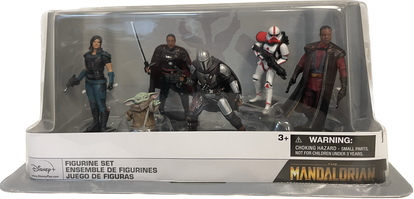 Disney + The Mandalorian Figurine Set