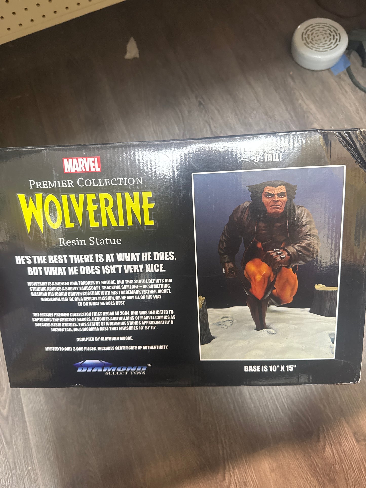 Marvel Premier Collection Wolverine Resin Statue 9" Tall #0799/3000 - NSIB