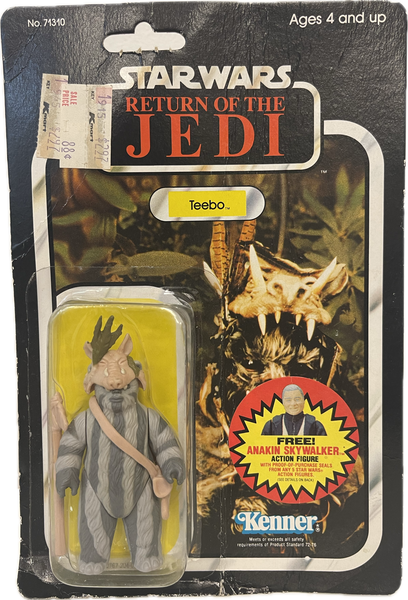 Star Wars Return Of The Jedi Teebo 1984 NOC Vintage