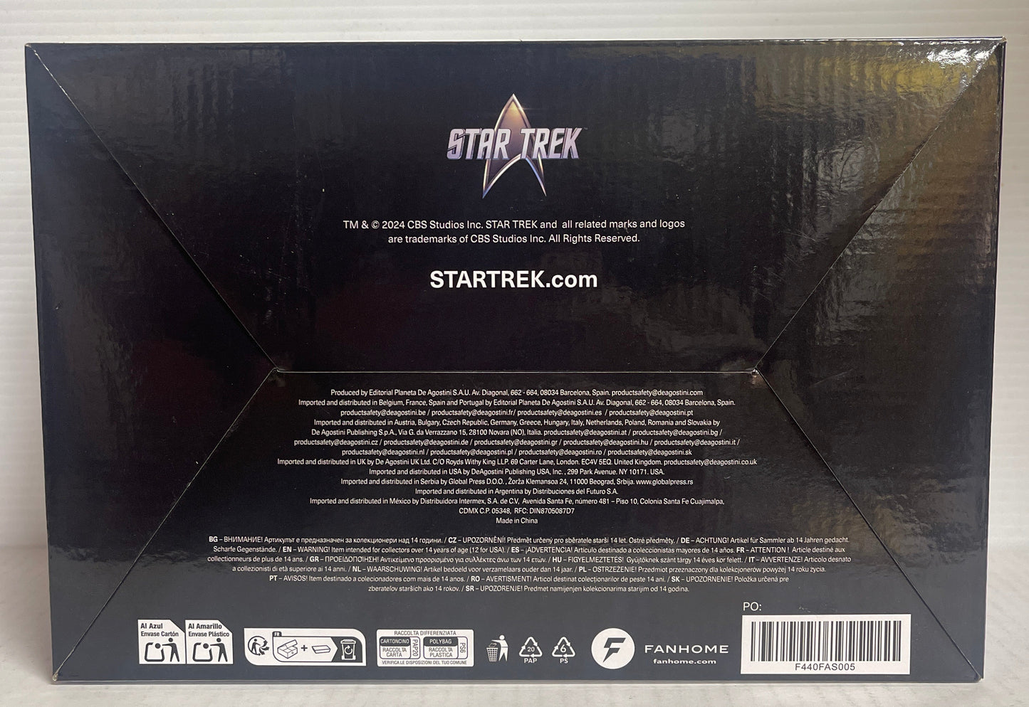 Fanhome Star Trek Picard SS Eleos XII NAR-59019 Starship Sealed