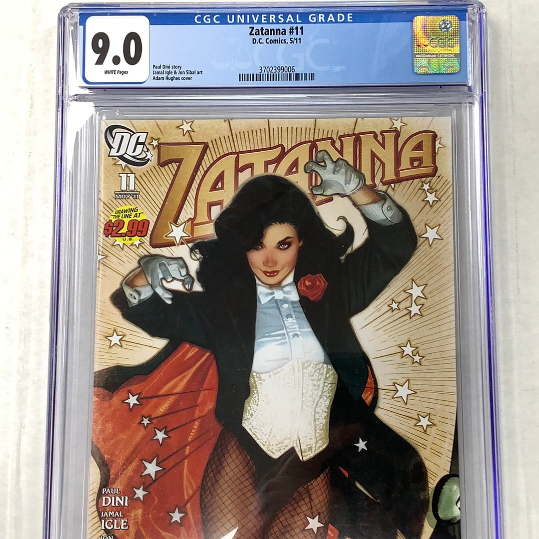 Zatanna #11 CGC 9.0 2011
