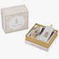 Citizen Beauty and the Beast Princess Womens Gold Tone Stainless Steel 2-pc. Watch Boxed Set
