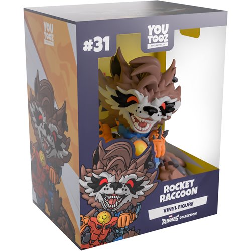 Marvel Rivals Collection Rocket Raccoon Vinyl Figure #31