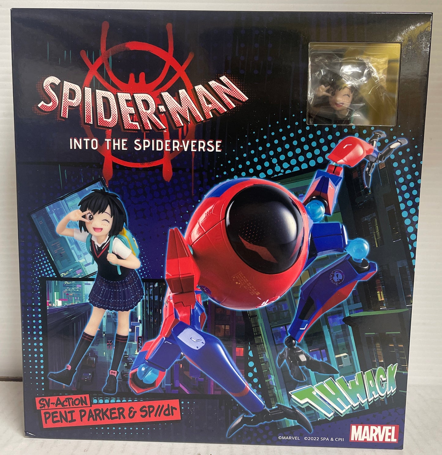 Spider-Man Into the Spider-Verse Peni Parker & SP dr Sentinel Action Figure