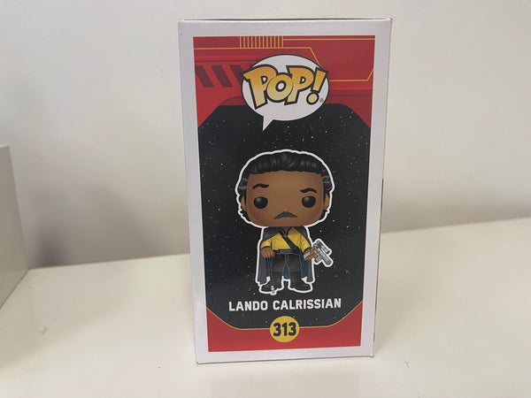 Pop 7BAP Signature Series Star Wars Lando Calrissian 313 Signed Billy Dee Williams with JSA Certification