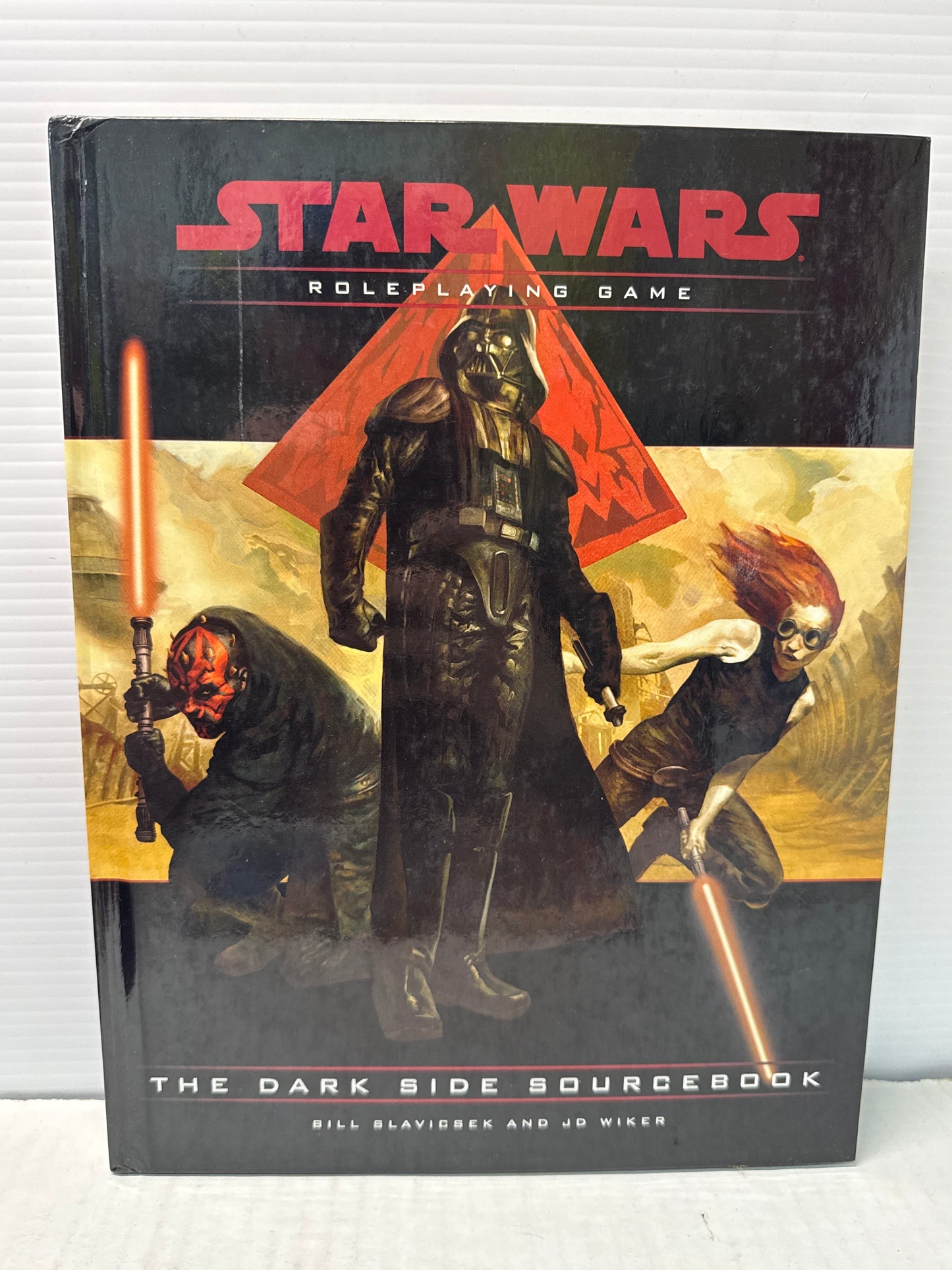 The Dark Side Sourcebook (Star Wars Roleplaying Game) Bill Slavicsek Hardcover - USED WH