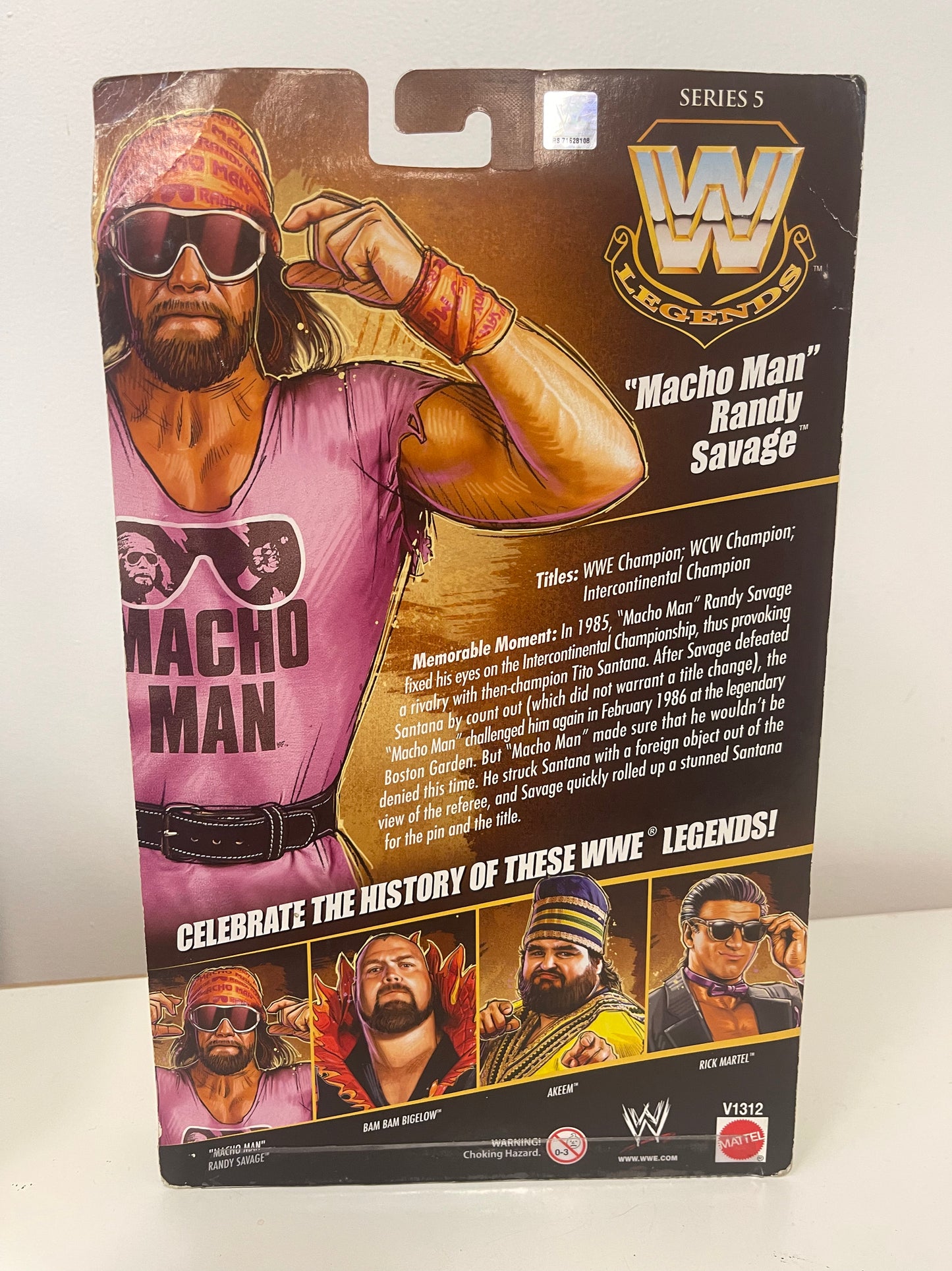 WWE Legends Series 5 "Macho Man" Randy Savage