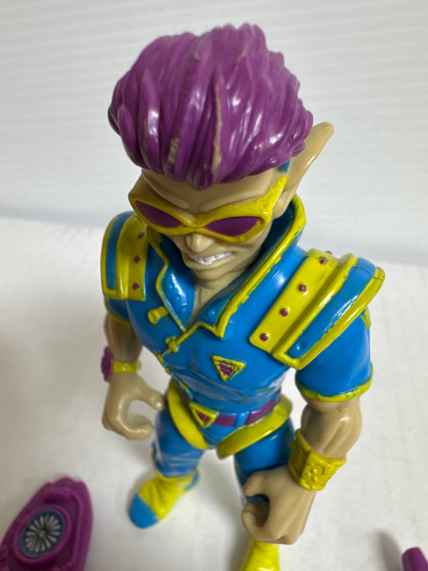 Teenage Mutant Ninja Turtles Zak The Neutrino Action Figure Loose 1991 (B)