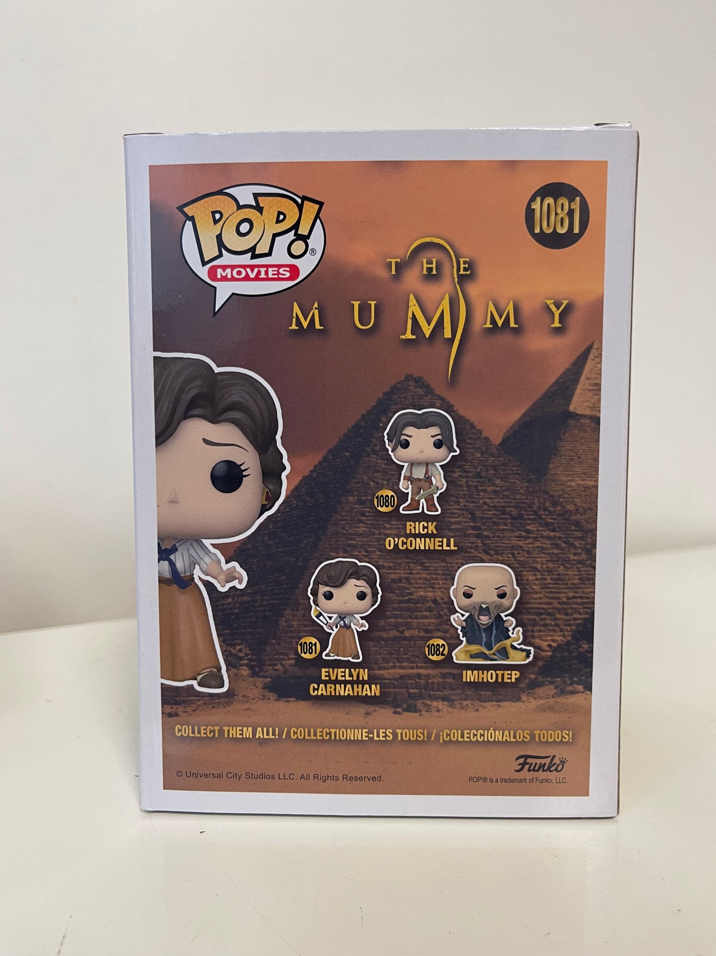 Pop Movies The Mummy Evelyn Carnahan #1081