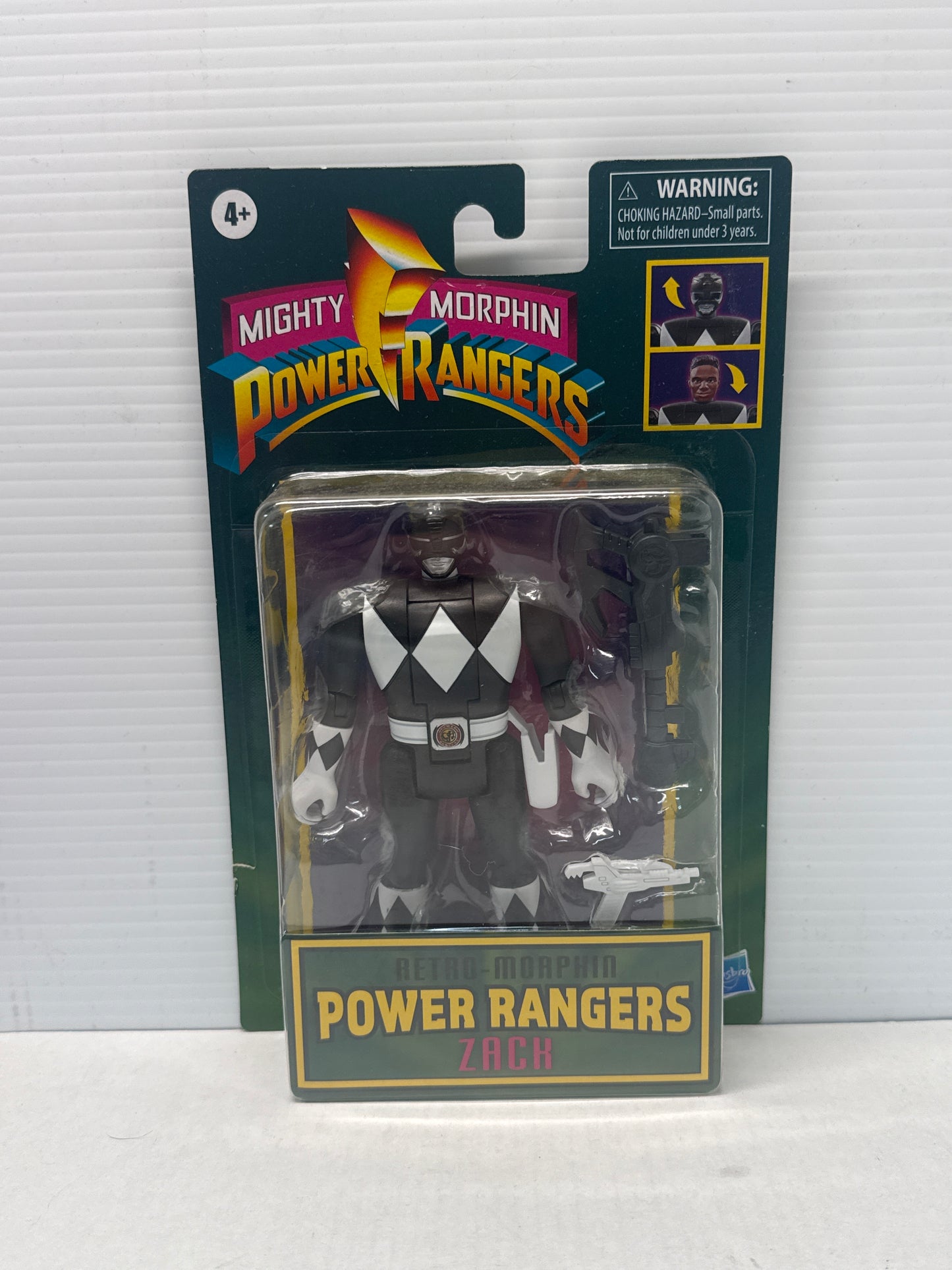 MMPR - Retro Morphin 8 Figure Lot Flip Heads - Missing Dark Suit Kimberly