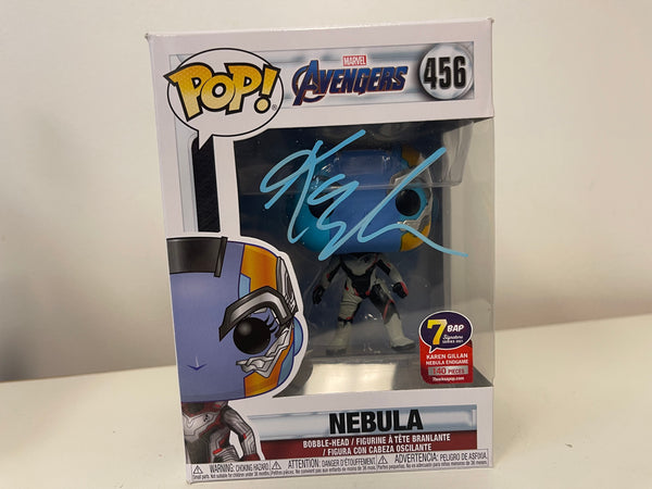 Pop 7BAP Signature Avengers Nebula 456 Signed by Karen Gillan with JSA Certification