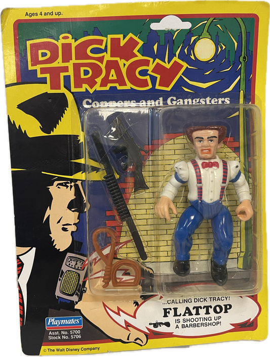 Dick Tracy Coppers and Gangsters Flattop 1990