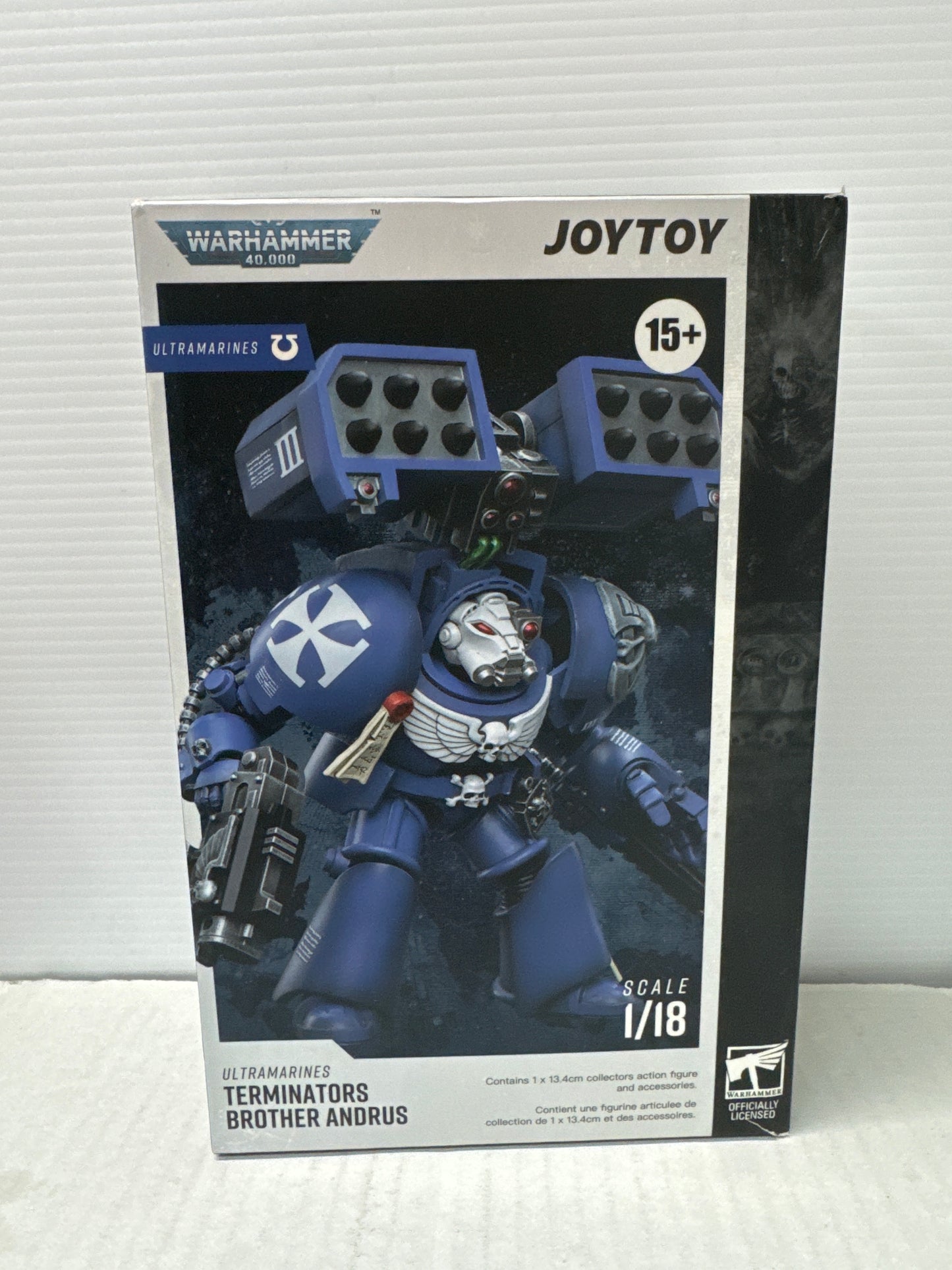 OPEN BOX COMPLETE - Warhammer 40K Ultramarines Terminator Brother Andrus