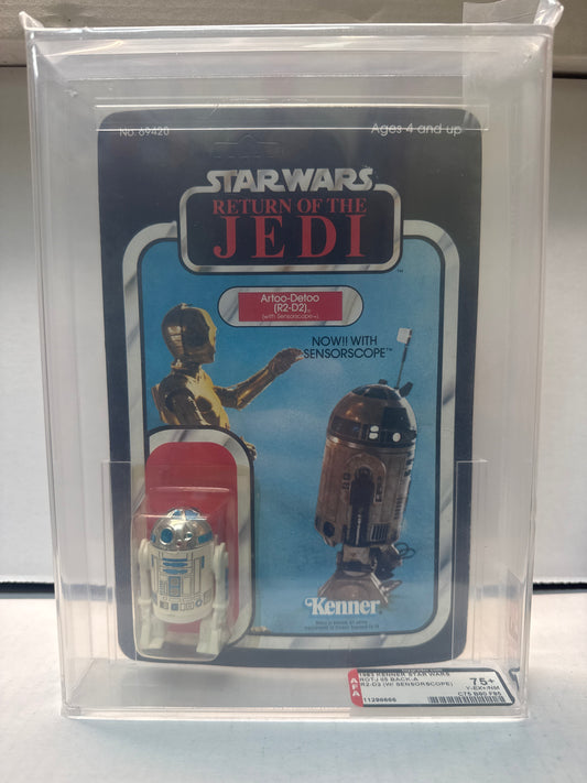 Star Wars ROTJ R2-D2 - Graded - AFA 75+ - Kenner - 1983