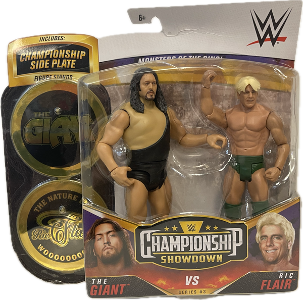 WWE Championship Showdown Series #3 The Giant vs Rick Flair Figure Set