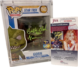 Pop 7BAP Signature Series Star Trek TOS Gorn 1143 Signed by Bobby Clark with JSA Certification