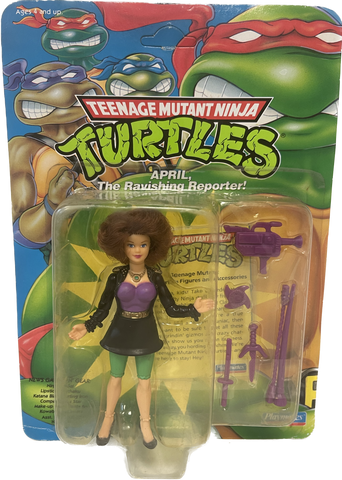 Teenage Mutant Ninja Turtles April, The Ravashing Reporter!
