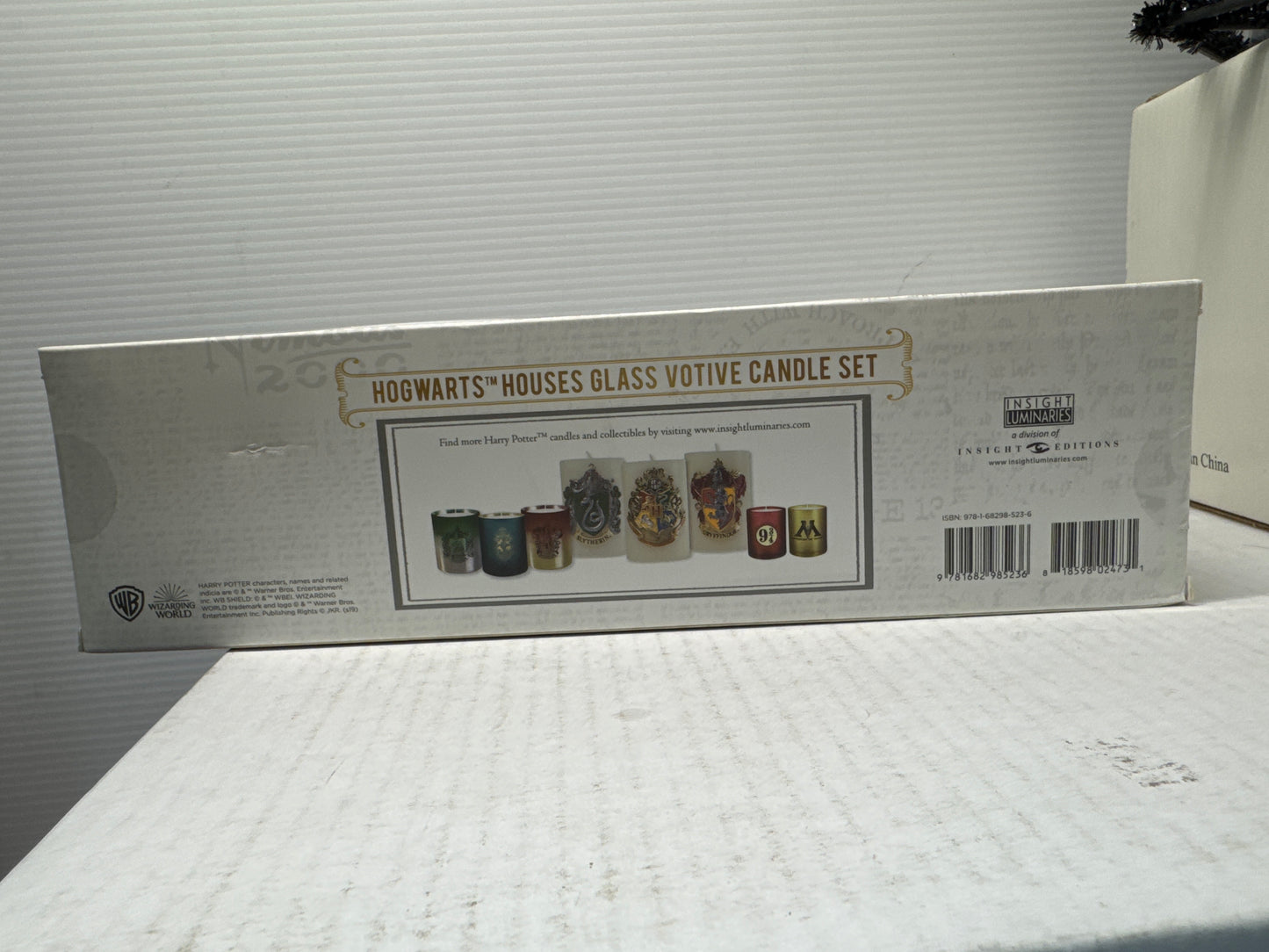 Harry Potter Glass Votive Candle Set