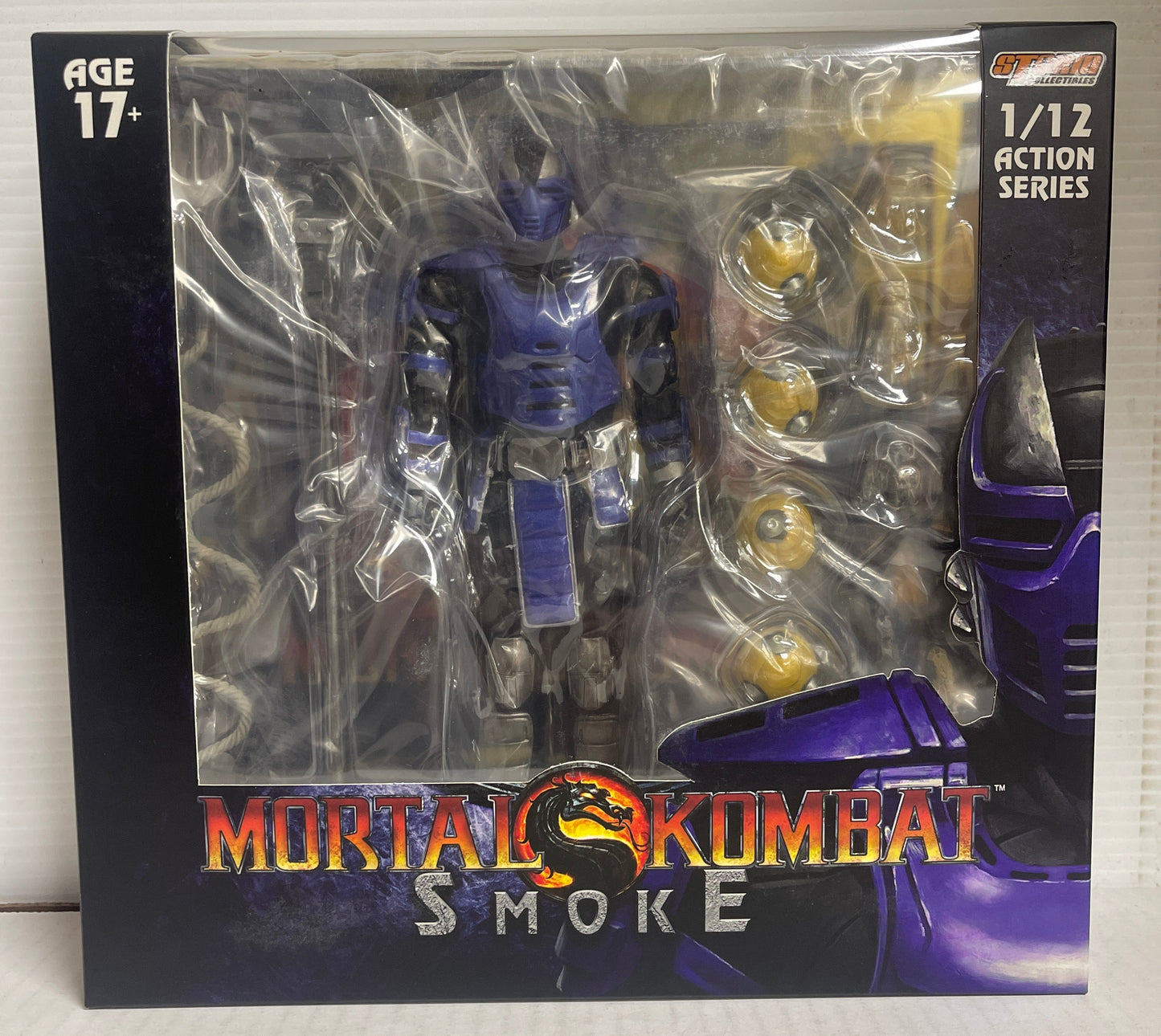 SMOKE COLLECTIBLES MORTAL KOMBAT 1:12 Action Series STORM Collectibles