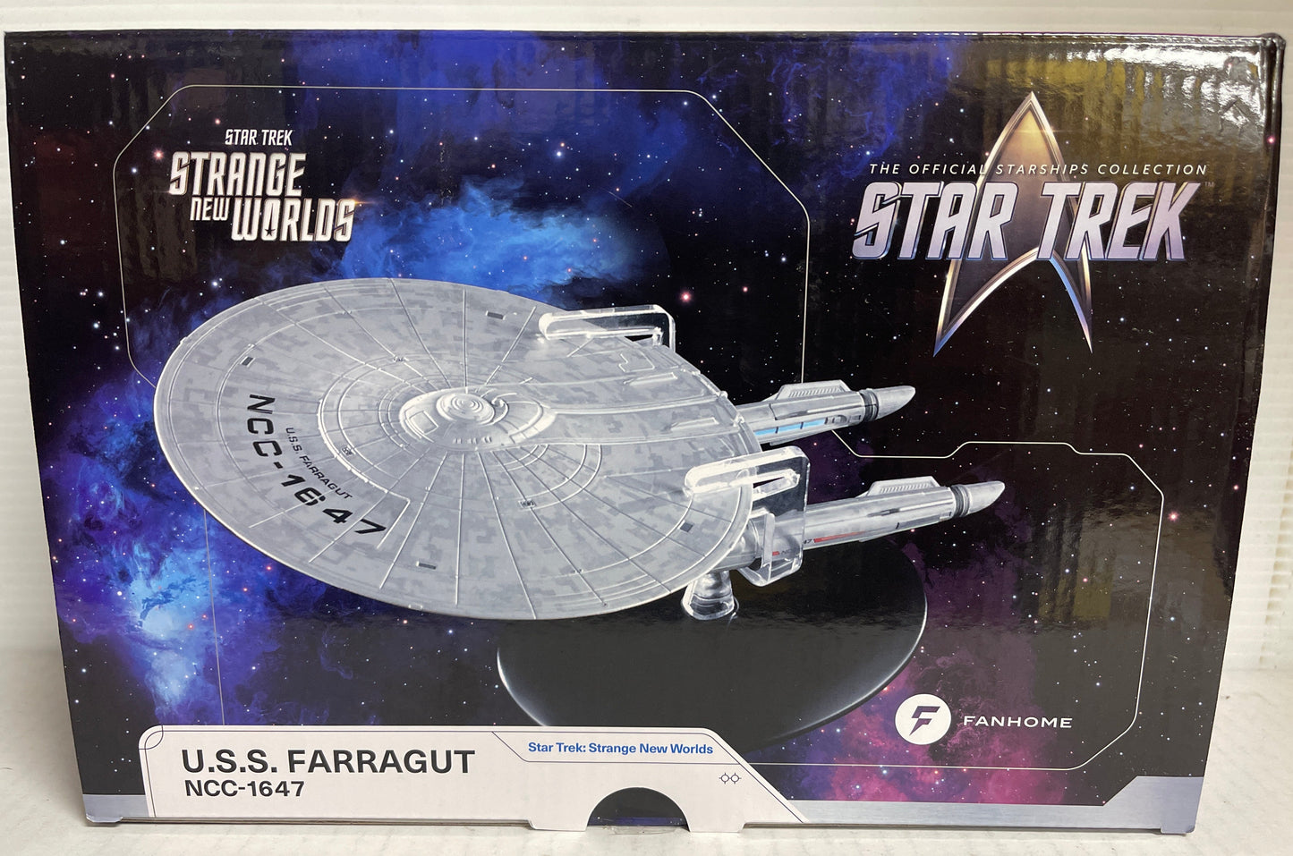 USS Farragut - Star Trek: Strange New Worlds Starships Fanhome NCC 1674