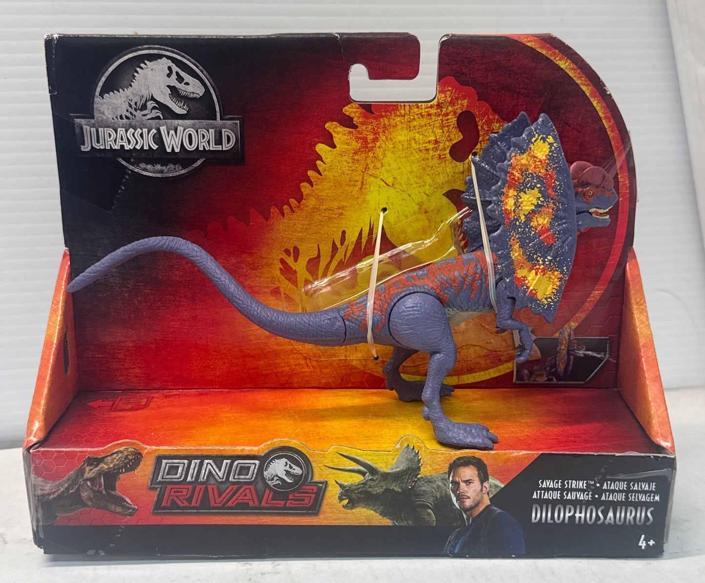 Jurassic World Dino Rivals Savage Strike Dilophosaurus