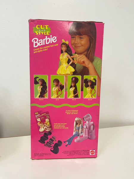 Cut And Style Barbie "Cut Her Hair And Magically Make It Long Again"