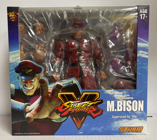 2017 Storm Collectibles Street Fighter V M. Bison Red