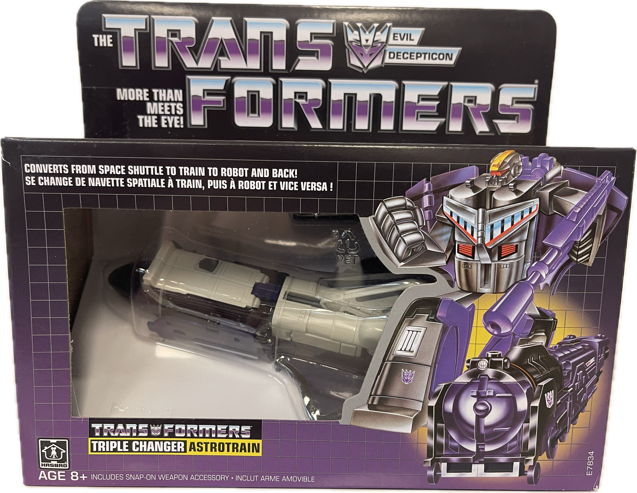 Transformers Retro G1 Series Triple Changer Astrotrain 2019