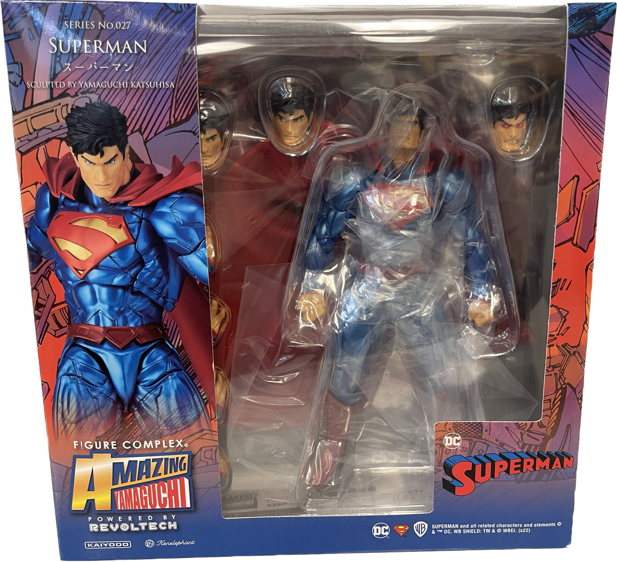 DC Comics New 52 Superman Amazing Yamaguchi Revoltech Action Figure
