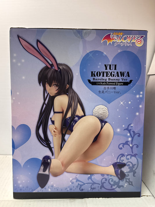 To Love Ru Yui Kotegawa Bare Leg Bunny Ver. 1/4 Figure FREEing Japan Sealed