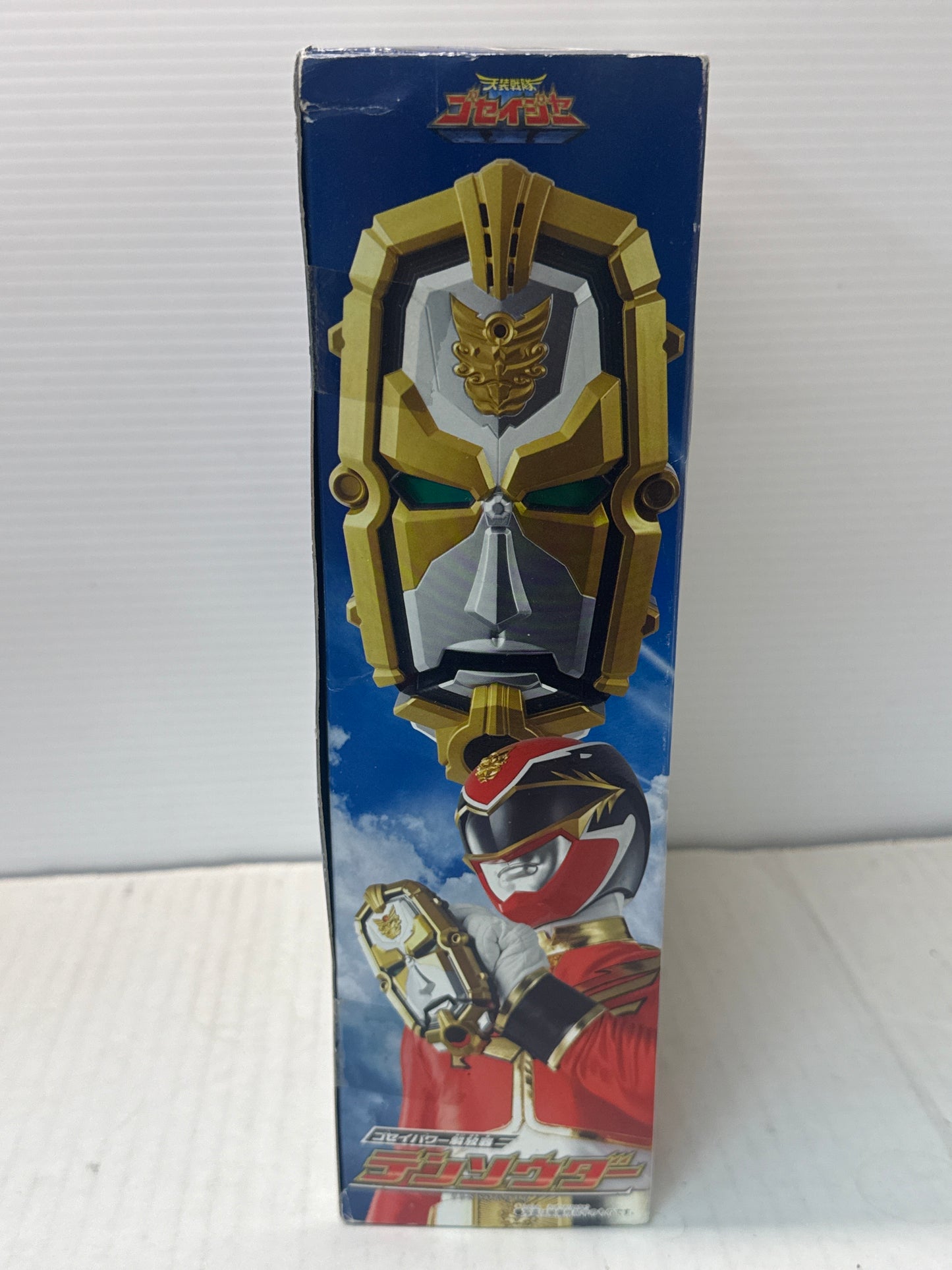Bandai Tensou Sentai Goseiger Gosei Power Tensouder 2010 w/ 3 Cards Open Box